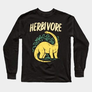 Brontosaurus Herbivore Long Sleeve T-Shirt